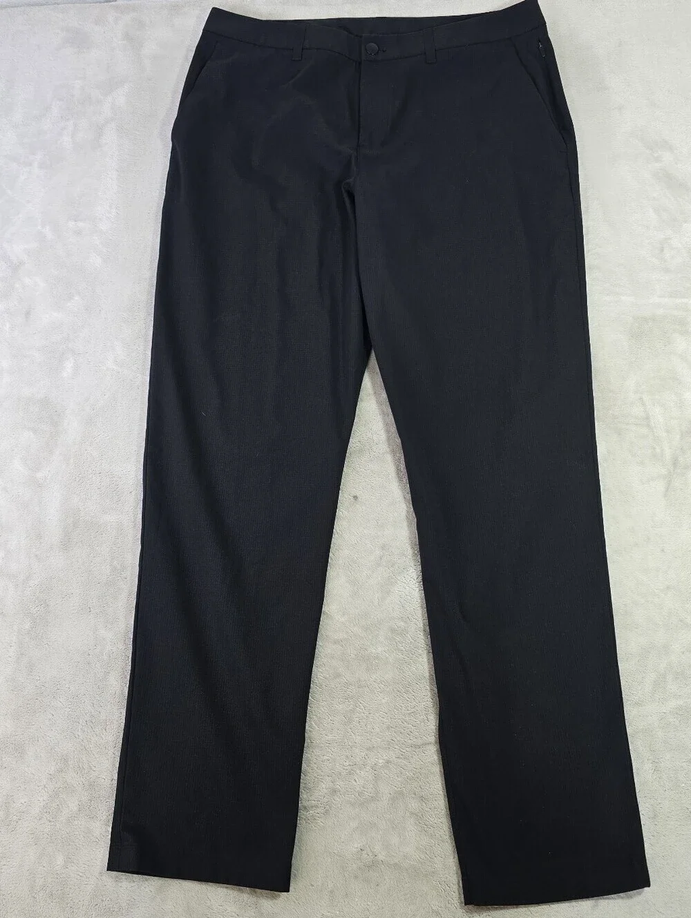 Lululemon Mens ABC Classic-Fit 5 Pocket Pants Black Stretch Sz 36x32
